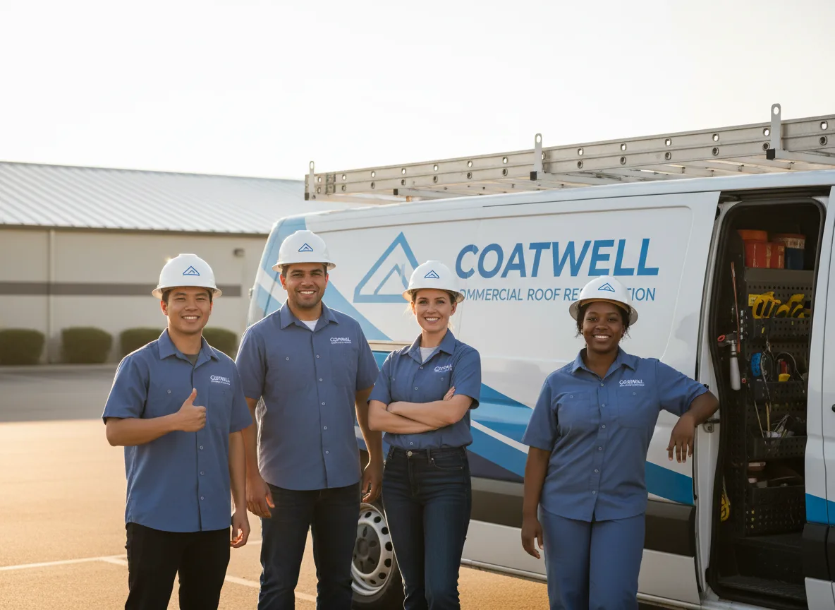 Commercial roof coating company in Brashear, MO